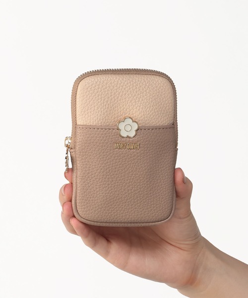 MARY QUANT ポーチ 公式】MARY QUANT マリークヮント サフィアーノデイジーパッチミラー