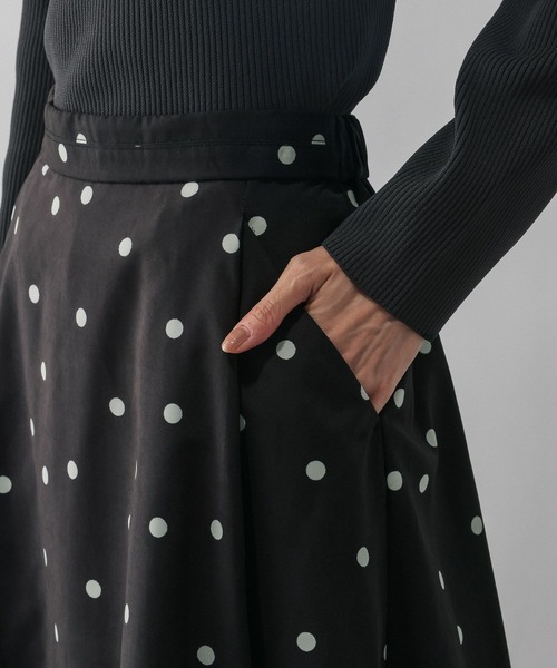 GLOBAL WORK（グローバルワーク） スカート ピーチサテンフレア