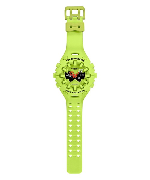 G-SHOCK イエロー 腕時計(デジタル) G-SHOCK オクタゴン GA-B2100C-9AJF メンズ ソーラー Bluetooth