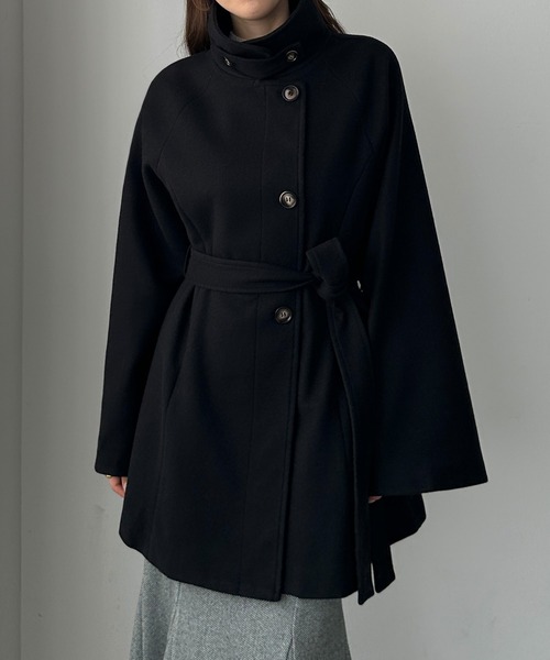 「Louere」 ステンカラーコート X-LARGE アイボリー レディース_画像5