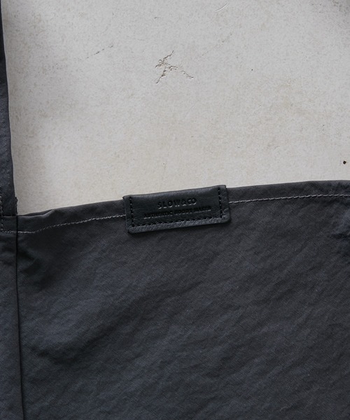 「SLOW」 トートバッグ FREE グレー メンズ_画像9