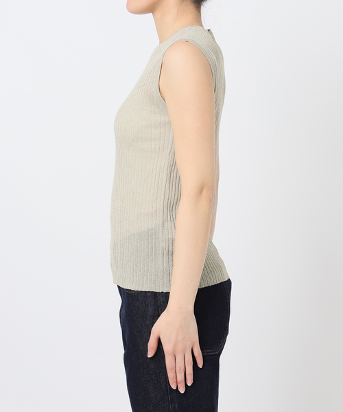 IENA SLOBE ノースリーブ SLOBE IENA（スローブイエナ） タンクトップ ノースリーブ アメスリ