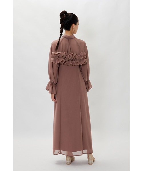 「niana」 キャミソールワンピース M チャコール レディースの画像