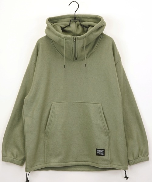 「Burner」 プルオーバーパーカー M ライトカーキ メンズ_画像5