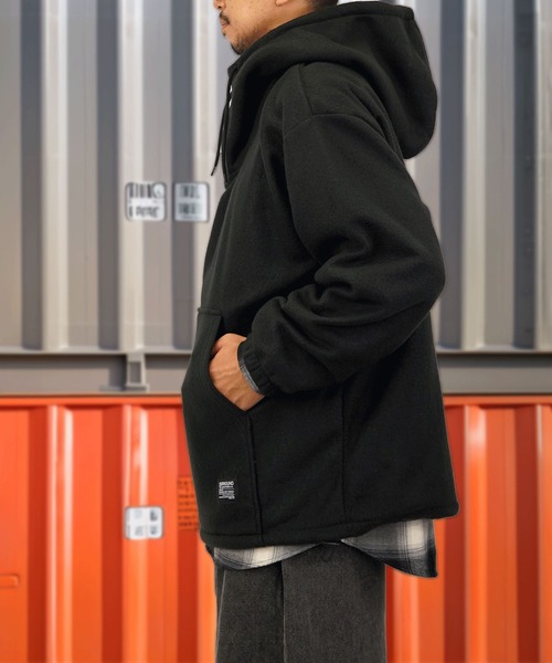 「Burner」 プルオーバーパーカー M ライトカーキ メンズ_画像7