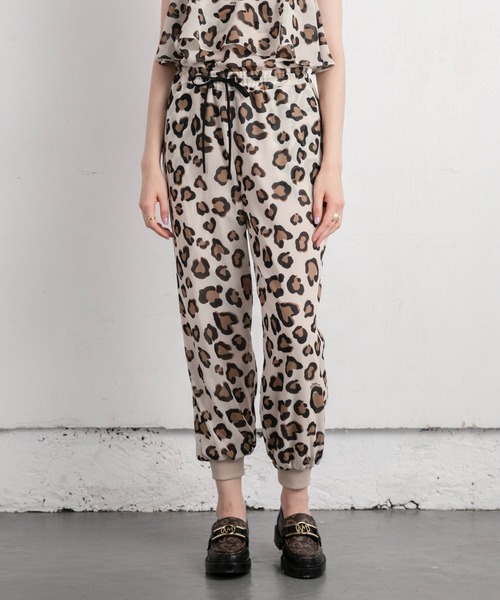 「nina mew」 イージーパンツ FREE ブラウン レディース_画像7