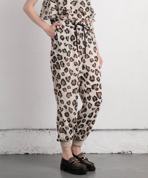 「nina mew」 イージーパンツ FREE ブラウン レディース_画像9