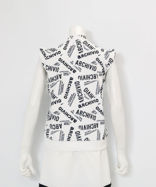 archivio（アルチビオ） tシャツ 「LADIES」MIXロゴUV冷感プルオーバー