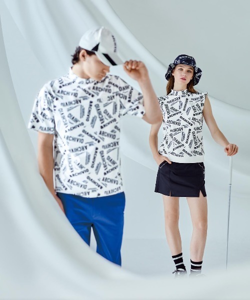 archivio（アルチビオ） tシャツ 「LADIES」MIXロゴUV冷感プルオーバー