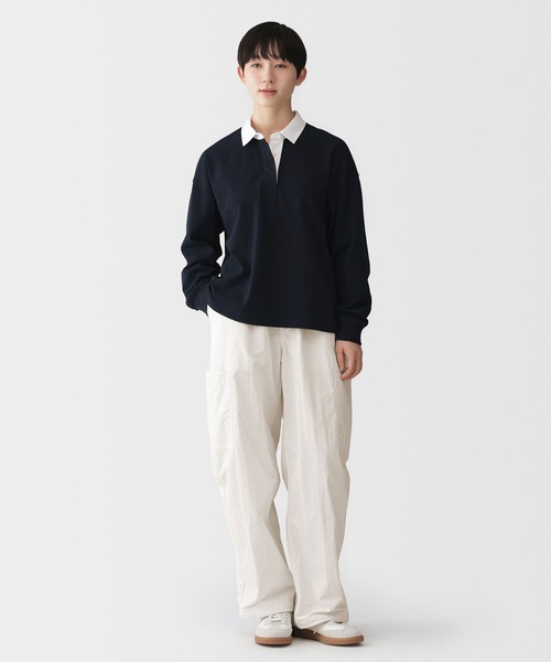 無印良品（MUJI） ワイドパンツ パンツ 婦人 撥水 ユーティリティー