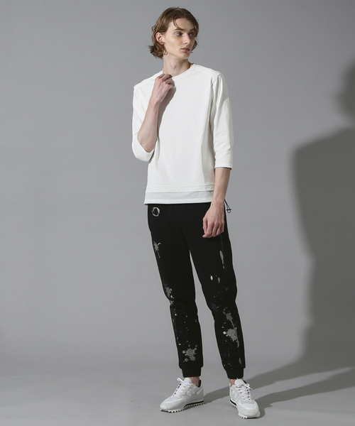 「5351 POUR LES HOMMES」 長袖Tシャツ 46 ブラック メンズ_画像2