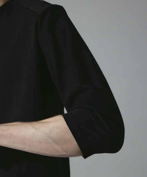 「5351 POUR LES HOMMES」 長袖Tシャツ 46 ブラック メンズ_画像7