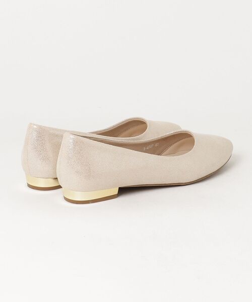 「ORiental TRaffic」 フラットパンプス 40 ベージュ レディース_画像2