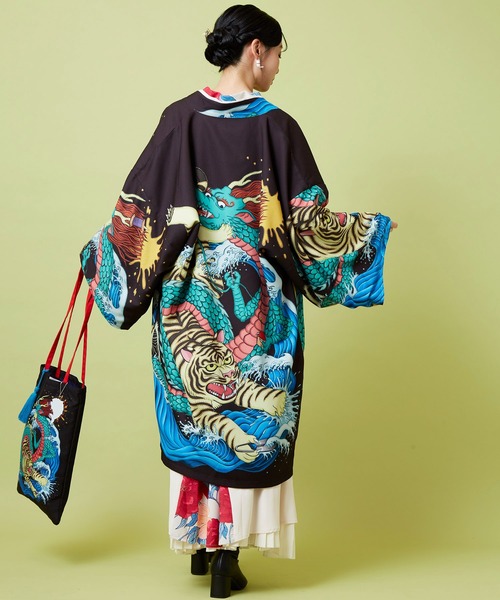 カヤ トートバッグ 「鈴木ひょっとこ×倭物やカヤ」トートバッグ