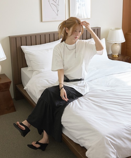 UNE MANSION（ユヌマンション） tシャツ 「UNE ORIGINAL」レース