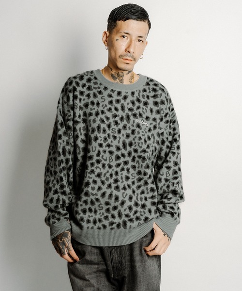 「Subciety」 長袖ニット X-LARGE ブラック メンズ_画像2