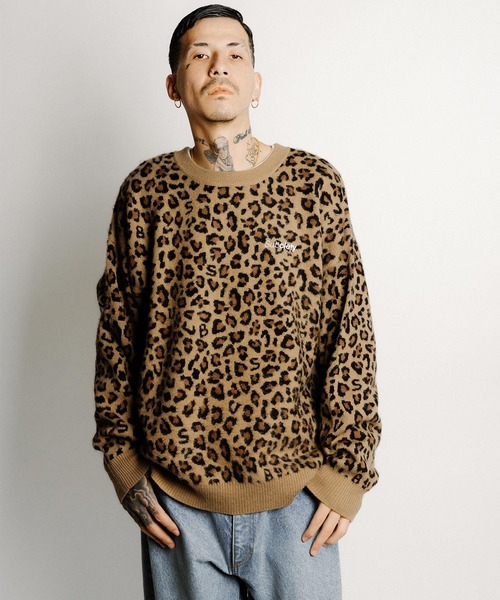 「Subciety」 長袖ニット X-LARGE ブラック メンズ_画像3