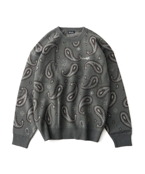 「Subciety」 長袖ニット X-LARGE ブラック メンズ_画像8