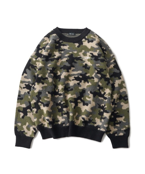 「Subciety」 長袖ニット X-LARGE ブラック メンズ_画像10