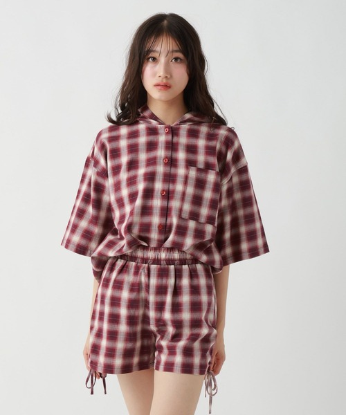 repipi armario（レピピアルマリオ） セットアップ 「5分袖」オンブレ