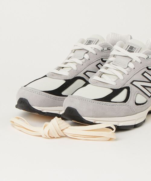 「New Balance」 ローカットスニーカー 26cm グレー メンズの画像