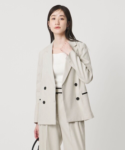 riu　 UNITED ARROWS テーラードジャケット ライトグレー UNITED ARROWS グレー テーラードジャケットMサイズ - メルカリ