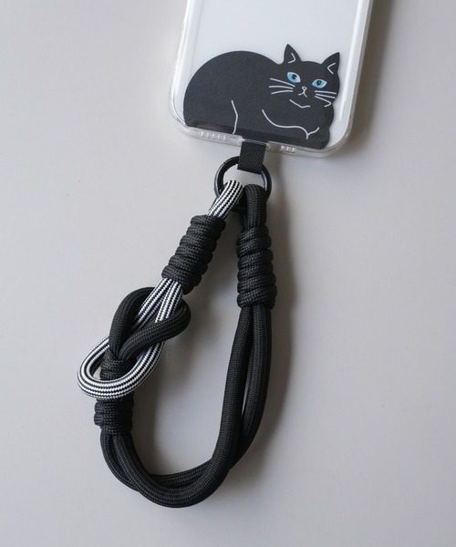 ammy. / エイミードット 」 ねこ モチーフ スマホハンドストラップ