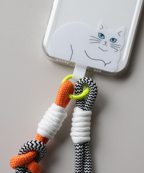 ammy. / エイミードット 」 ねこ モチーフ スマホハンドストラップ