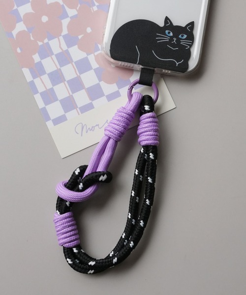 ammy. / エイミードット 」 ねこ モチーフ スマホハンドストラップ