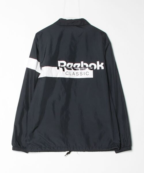 「Reebok」 コーチジャケット L ブラック メンズ_画像2