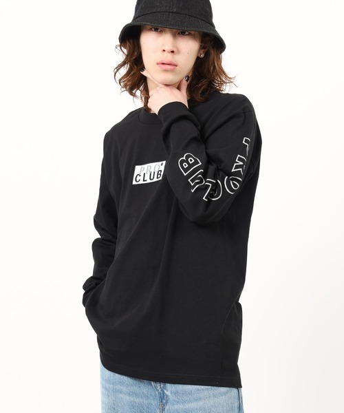 PRO CLUB（プロクラブ） tシャツ PRO CLUB L/S TEE ボックスロゴ 