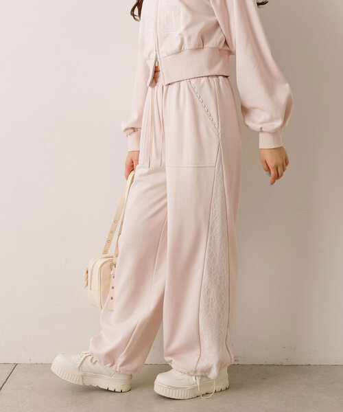 「OLIVE des OLIVE」 スウェットパンツ FREE ピンク レディース_画像8