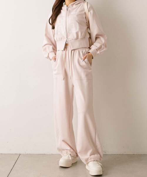 「OLIVE des OLIVE」 スウェットパンツ FREE ピンク レディース_画像9