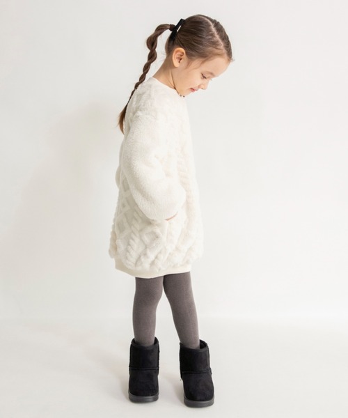 「branshes」 「KIDS」長袖ワンピース 150 アイボリー キッズ_画像5