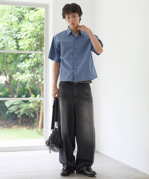 PBLIM ワイドパンツ ジーンズ デニム デニムパンツ 「UNISEX/3サイズ