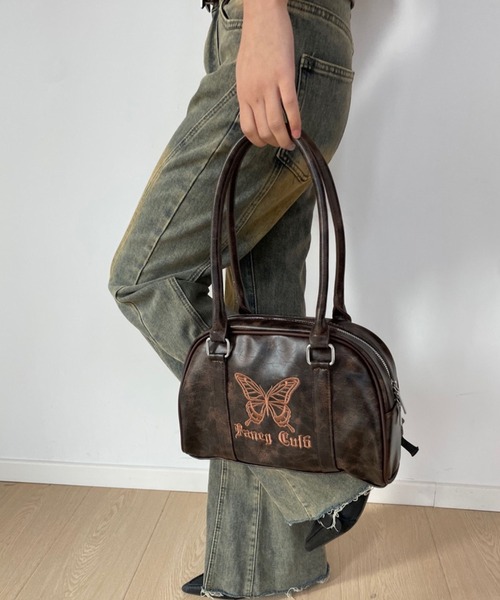 「shopnikoniko」 トートバッグ フリー ブラウン レディース_画像7