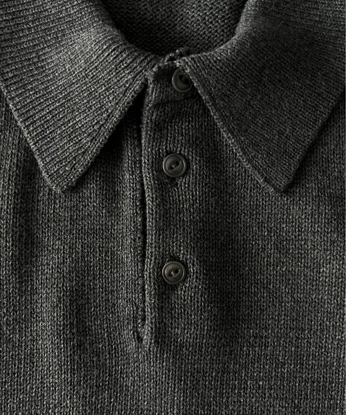 KAIKO（カイコー） セーター ニット KAIKO knit polo shirt メンズ