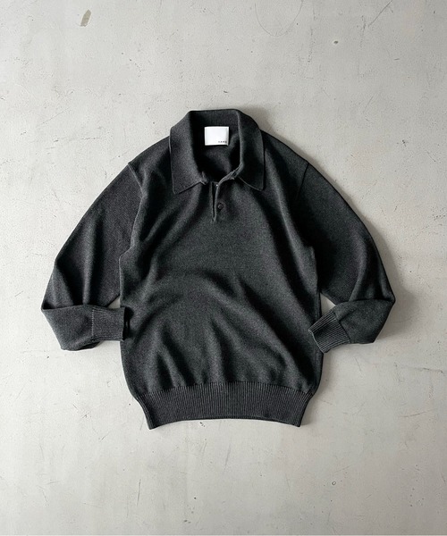 KAIKO（カイコー） セーター ニット KAIKO knit polo shirt メンズ