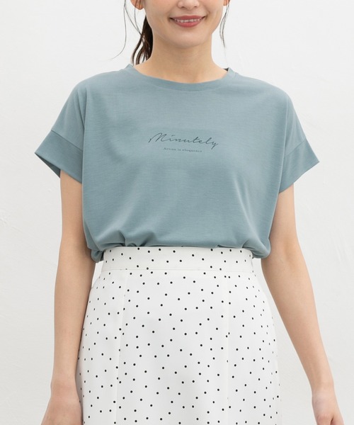 Honeys（ハニーズ） tシャツ 「ハニさら・汗ジミ軽減加工」汗ジミ軽減
