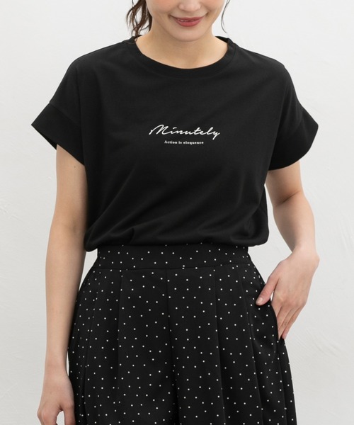 Honeys（ハニーズ） tシャツ 「ハニさら・汗ジミ軽減加工」汗ジミ軽減