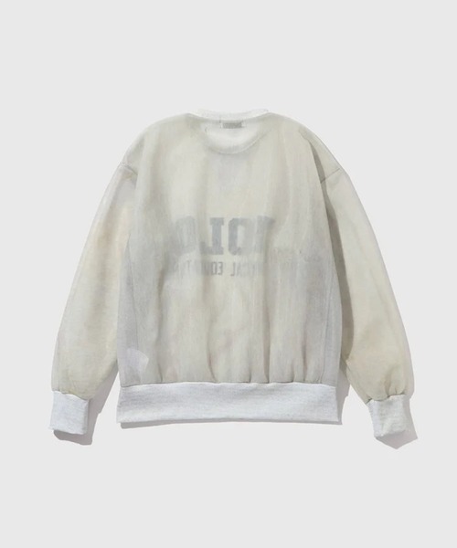TOLQ（トルク） トレーナー スウェット Skeleton Sweat Shirt メンズ
