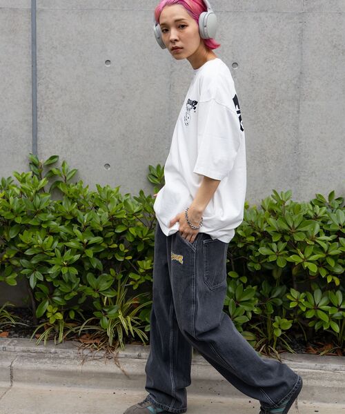 「SEQUENZ」 デニムパンツ X-LARGE チャコール メンズ_画像5