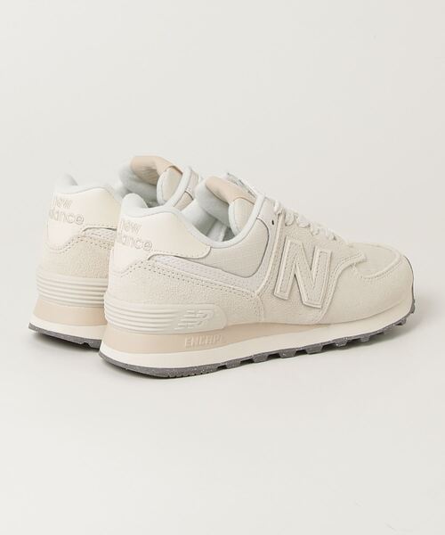 「New Balance」 ローカットスニーカー 23.0cm ブラウン レディースの画像