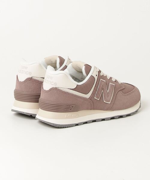 「New Balance」 ローカットスニーカー 23.0cm ブラウン レディースの画像
