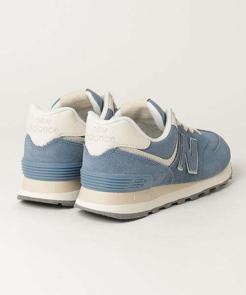 「New Balance」 ローカットスニーカー 23.0cm ブラウン レディースの画像