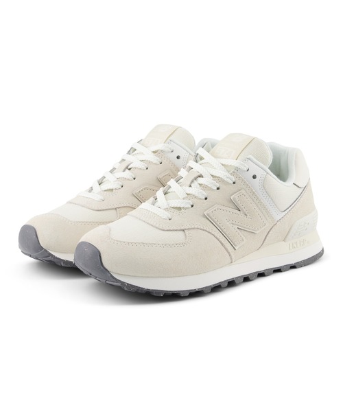 「New Balance」 ローカットスニーカー 23.0cm ブラウン レディースの画像