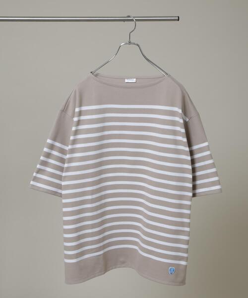 ORCIVAL ワイドボートTシャツ ORCIVAL（オーシバル） tシャツ ORCIVAL/WIDE BOAT NECK S/S P.O.