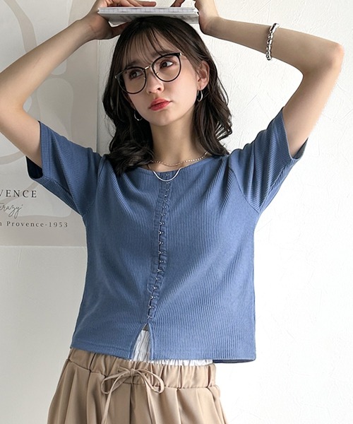 「classicalelf」 カーディガン LARGE ブラック レディース_画像4
