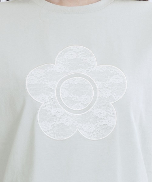 MARY QUANT（マリークヮント） tシャツ マリークワント レースデイジー 