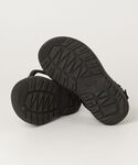 「Teva」 フラットサンダル 22cm ブラ...の詳細画像2